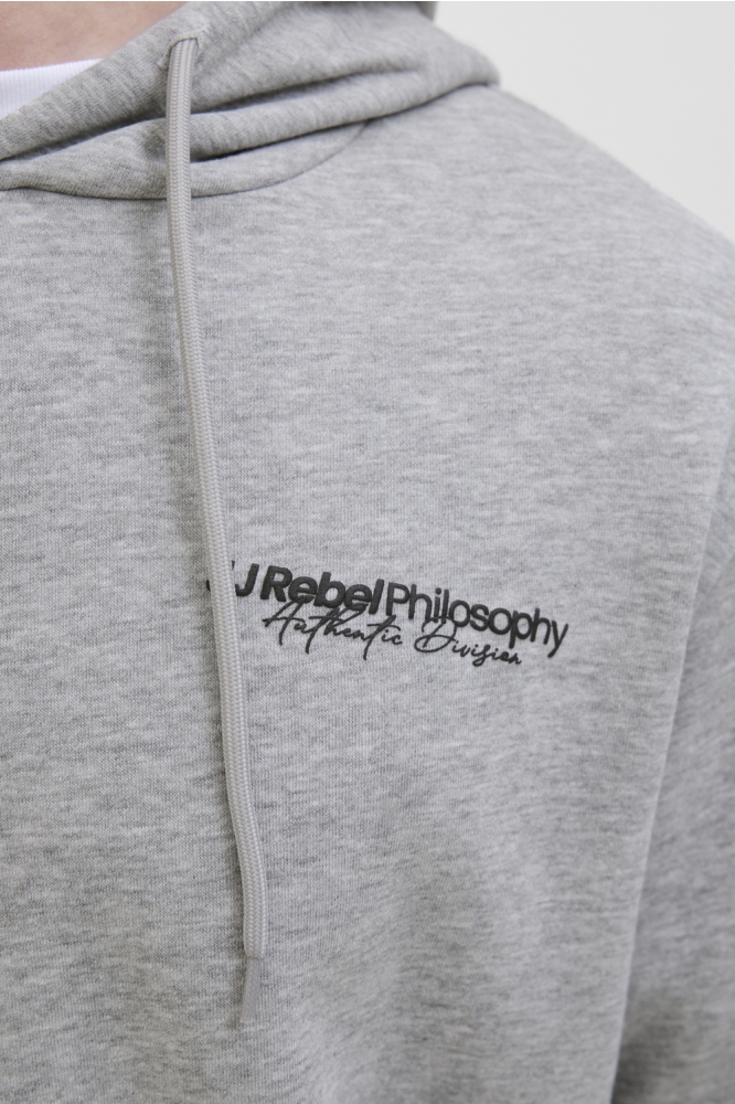 JREBZACK SWEAT HOOD SN 12279446 LIGHT GREY MELANGE